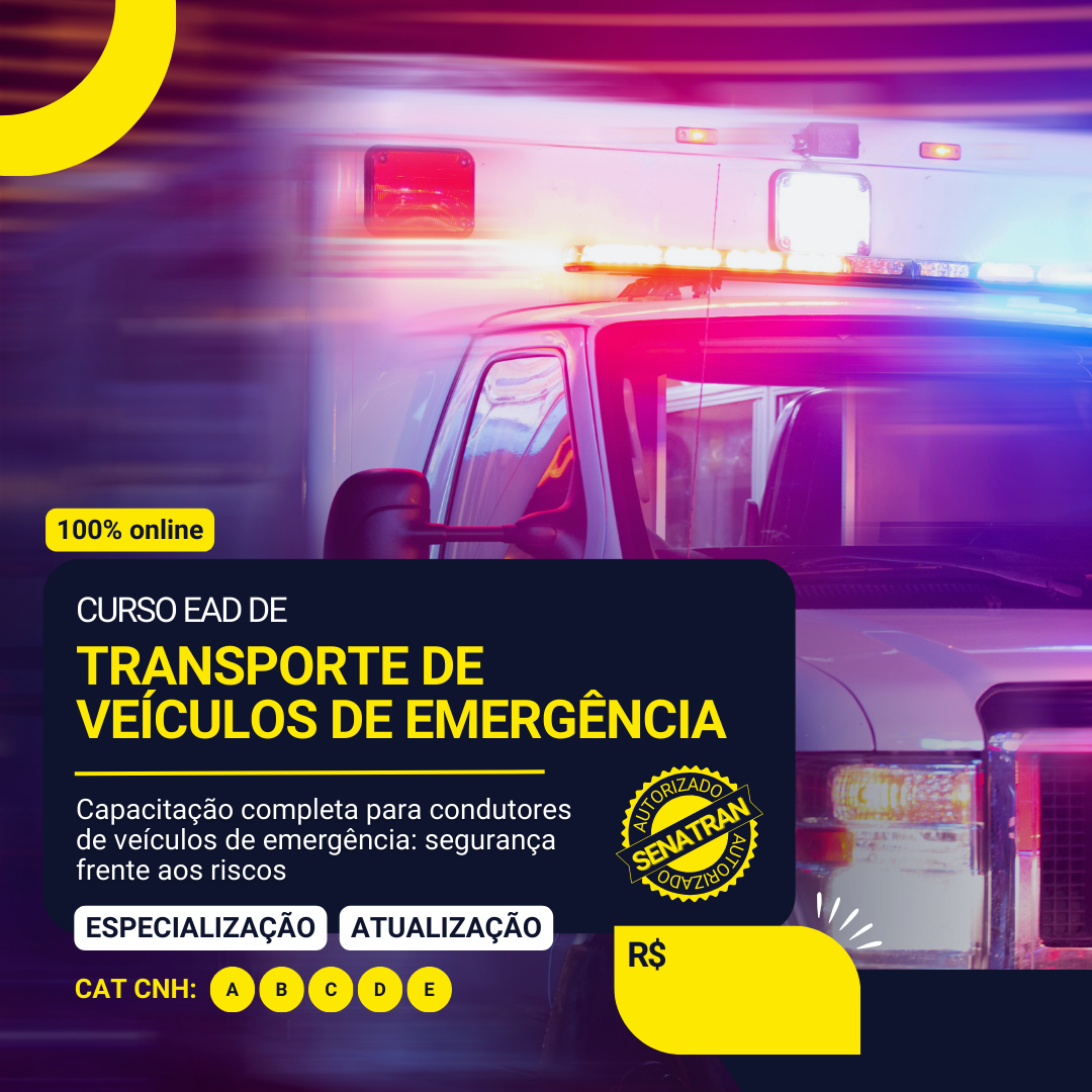 CAPACITAÇÃO  DE TRANSPORTE DE EMERGENCIA